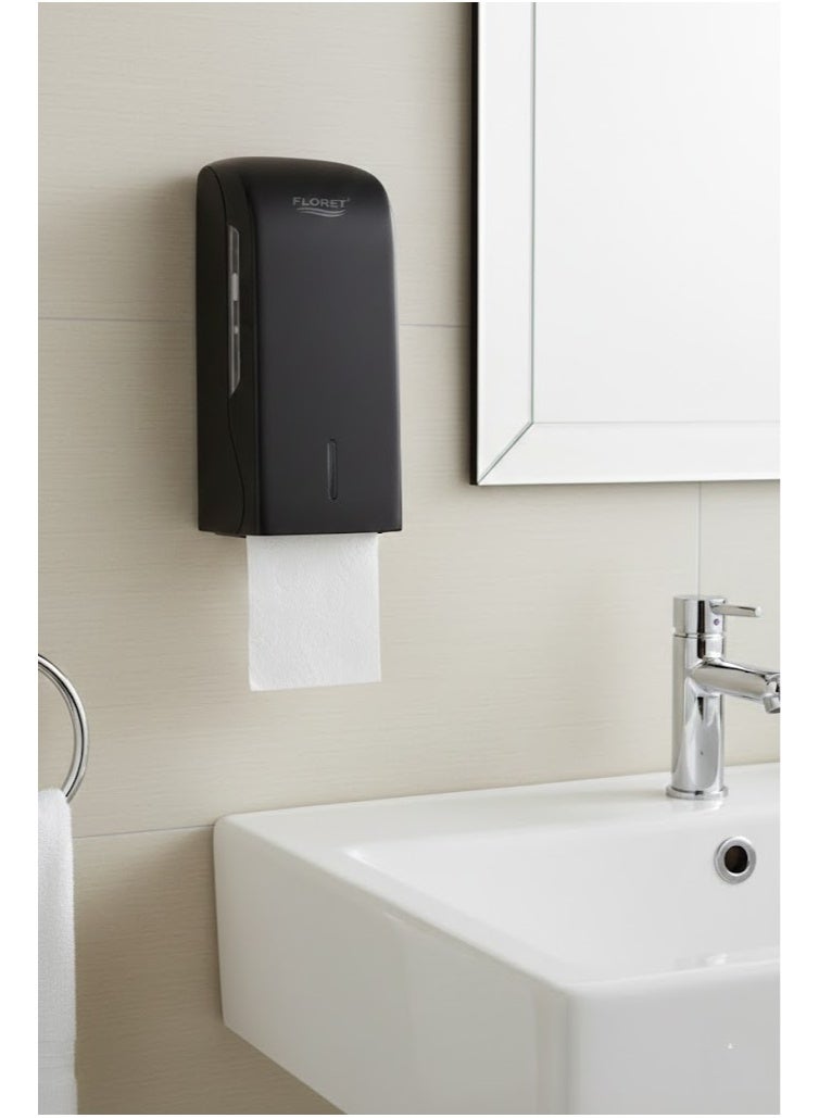 فلوريت حامل مناديل الحمام انتر فولد أسود - Image 4